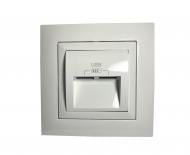 Розетка USB двойная Efapel Logus 2А без крышки белый 21384 TBR Розетка USB двойная Efapel Logus 2А без крышки белый 21384 TBR