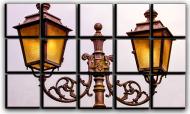 Картина модульная Ретро фонари 127x77 см Hotel Arizona HD CVS-15-IFR-Vintage Lamps-30x50