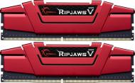 Оперативная память G.Skill DDR4 SDRAM 8 GB (2x4GB) 2400 MHz (F4-2400C17D-8GVR) Ripjaws V Red