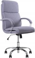Кресло Nowy Styl NADIR STEEL CHROME (COMFORT) (CH) PN-02 светло-серый