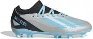 Бутсы Adidas Kids X Crazyfast Messi.3 FG IE4077 р.32 серебряный