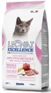 Корм сухой для привередливых кошек LECHAT EXCELLENCE Fussy appetite свинина 1,5 кг