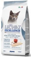 Корм сухой для привередливых кошек LECHAT EXCELLENCE Fussy appetite форель 1,5 кг