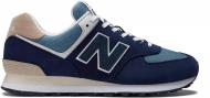 Кроссовки мужские демисезонные New Balance TEXTILE ML574RE2 р.41,5 темно-синие