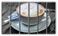 Картина модульная Капучино с пенкой 171x112 см Hotel Arizona HD CVS-6-IFR-Cappuccino-44x67