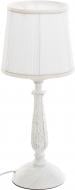 Настольная лампа декоративная Интеркласс ННБ 01-ХХ-096 1x40 Вт E14 белый с золотистым Т9446