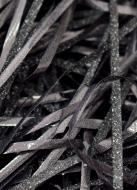 Наполнитель ПВХ блестящий черный 18043