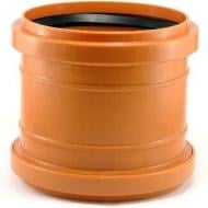Муфта Magnaplast з'єднувальна (з упором) ПВХ 110 (зовнішня каналізація)