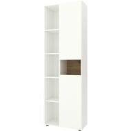 Шкаф Metkas Home B006L 2130х700х350 мм белый снег/дуб артизан Шкаф Metkas Home B006L 2130х700х350 мм белый снег/дуб артизан
