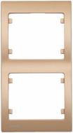 Рамка двухместная Siemens IRIS вертикальная золото одиссей G-S18102-OD