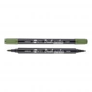 Маркер акварельный Santi Brush Marker SWB-21 хаки 391077