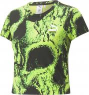 Футболка Puma x SC W AOP Crop Top 53224902 р.XS зеленый