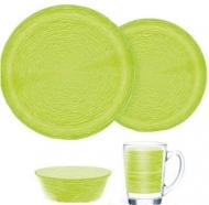 Сервіз столовий Luminarc Brush Mania Green 16 предметів