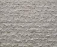 Плитка гипсовая прямая MNBDECORE Каррари белая 0,7 кв.м