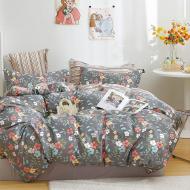 Комплект постільної білизни сімейний Герань різнокольоровий Homeline