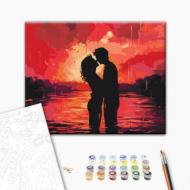 Картина по номерам Оттенки страсти 40x50 см Brushme