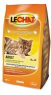 Корм сухой для взрослых кошек LECHAT Adult индейка и курица 1,5 кг