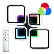 Люстра светодиодная Luminaria 90 Вт LED-модуль черный OVAL RGB 90W 5S BLACK