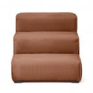 Ступени широкие PETBED 66х42 см h-36 см велюр коричневый