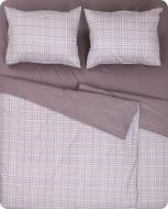 Комплект постельного белья Grey Stripes семейный разноцветный La Nuit