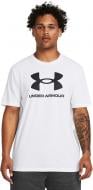 Футболка Under Armour UA SPORTSTYLE LOGO UPDATE SS 1382911-100 р.L белый