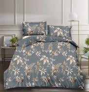 Комплект постельного белья Lamina 1,5 синий с рисунком La Nuit