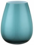 Ваза Wrzesniak Glassworks Maestro Tear 18 см бирюзовая 27-237C