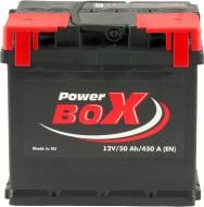 Аккумулятор автомобильный PowerBox 50Ah 450A 12V SLF05001 «+» слева (SLF05001)