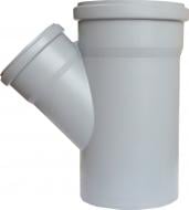 Трійник Magnaplast 110х75/45° Htplus
