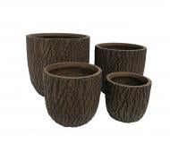 Кашпо Engard Нейче GA55-4 овальный 135 л коричневый