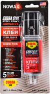 Клей Nowax Steel Epoxy Adhesive NX49409 металевий 30 г