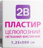 Пластырь нетканый целлюлозный фиксирующий 1,25х500 см нестерильные 1 шт.