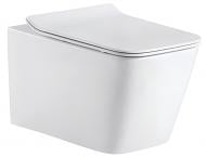 Унітаз підвісний ALDO CERAMICA Lorenzo з сидінням Soft Close дюропласт, Ultra Flush Унітаз підвісний ALDO CERAMICA Lorenzo з сидінням Soft Close дюропласт, Ultra Flush