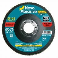 Круг лепестковый NovoAbrasive Type 29 125 мм P100 NS29100125