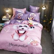 Комплект постільної білизни Бязь 17-0231 Pepita 175х210 см мультиколор MirSon Комплект постільної білизни Бязь 17-0231 Pepita 175х210 см мультиколор MirSon