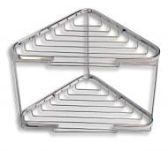 Полка-сетка Ferro Metalia большая двойная угловая 6070.0