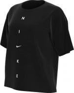 Футболка Nike W NK DRY SS TOP OVERSIZE NK GR CZ6700-010 р.M черный