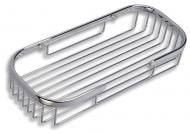 Полка для ванной Ferro Metalia большая корзина 290 мм x 130 мм