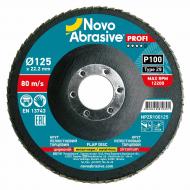 Круг пелюстковий NovoAbrasive Type 29 125 мм P100 NPZR100125