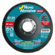 Круг пелюстковий NovoAbrasive Type 29 125 мм P120 NPZR120125