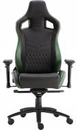Кресло GT Racer X-0718 черно-зеленый