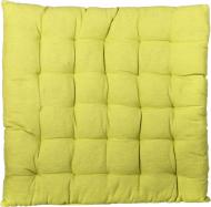 Подушка на табурет 40x40x5 см зеленая