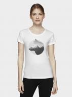 Футболка 4F H4L21-TSD060-10S р.S белый