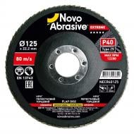 Круг пелюстковий NovoAbrasive Type 29 125 мм P40 NECR40125