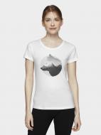 Футболка 4F H4L21-TSD060-10S р.M белый