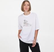 Футболка New Balance WT43556-WT р.р.L белый Футболка New Balance WT43556-WT р.р.L белый