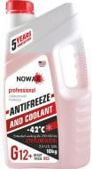 Антифриз Nowax G12+ NX10001 -42°С G12+ готовый 10 кг красный (336230)