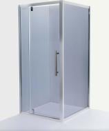 Душова кабіна AquaStream Ethos 90S розпашна сіра