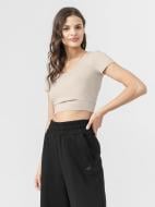 Футболка 4F 4FSS22TTSHF091-12S р.XS бежевый