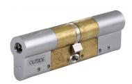 Цилиндр Abloy NOVEL 37,5x47,5 3 кл. ключ-ключ 85 мм матовый хром